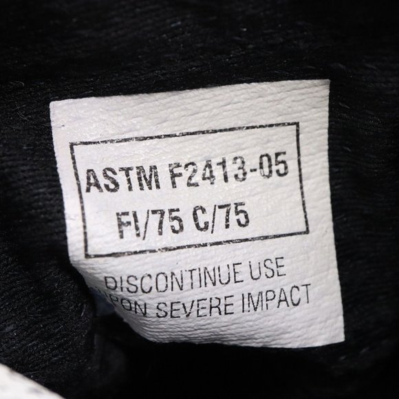 MATTERHORN Men 7.5R Leather Combat Boot GORETEX Vibram Steel Toe Black - Picture 15 of 16